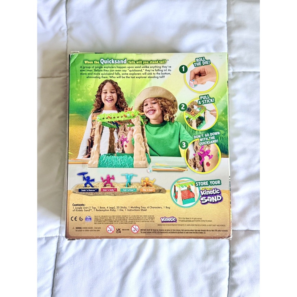 BRAND NEW Sink N' Sand Game w/ Kinetic Sand for Kids or Adults. Originally $25 - Picture 2 of 5